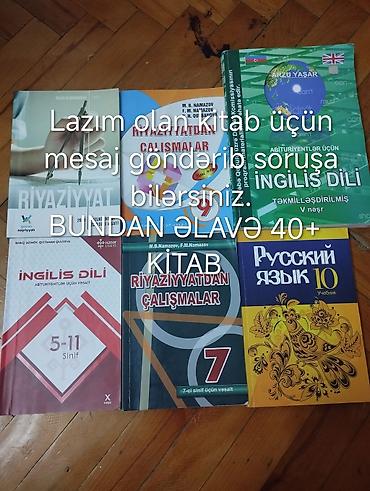Testlər: Test kitabları liseylər, məktəblər, universitetlər, magistratura və.s — 1