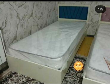 2 kh etazhnaya krovat: Новый, Односпальная кровать, С матрасом