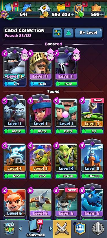 clash royale hesab satışı: Clash Royale hesabı satışı - Trophy: 4285 - Kral səviyyəsi: 11 - — 2