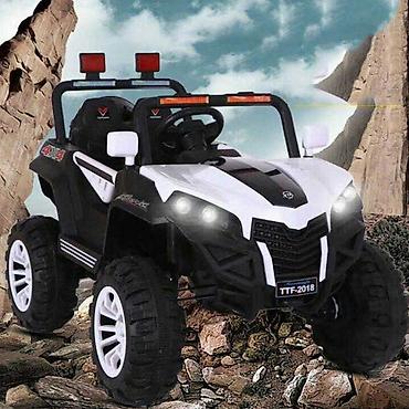 quinny buzz: Džip terenac 4X4 – Beli | Auto na akumulator za decu Šifra proizvoda — 1