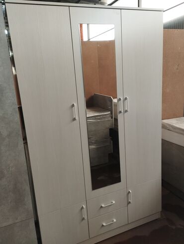 Шкафы для одежды: Шкаф для одежды, Новый, Прямой, ЛДСП — 5