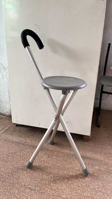 каталка ходунок: Складной стул Трость стул Наружная складная табуретка для пожилых
