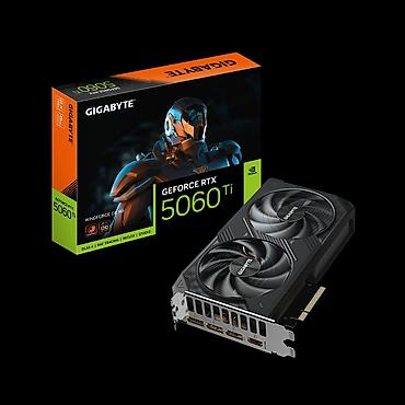rtx 5060 ti: Видеокарта для ПК, Новый, Gigabyte, GeForce RTX, 8 ГБ — 1