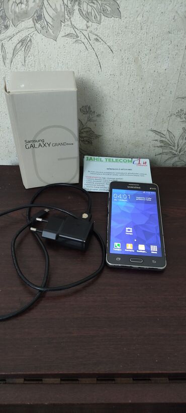 dual: Samsung Galaxy Grand Dual Sim | 8 GB | rəng - Boz | Sensor, İki sim kartlı, Sənədlərlə