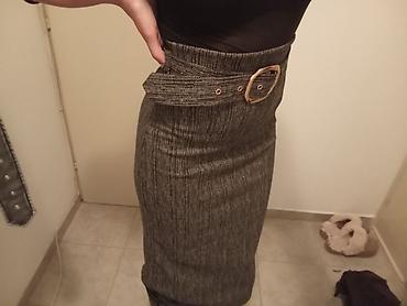 Suknje: Dostava placena,uplata pa slanje.Uska midi suknja sa visokim strukom — 6