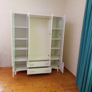 Dolablar: Yeni, Açılan, 4 qapılı Düz dolab, Dolab-asılqan, Azərbaycan — 29