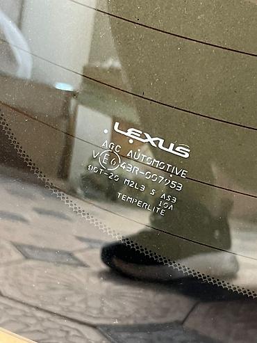 e6: Стекло Багажника Lexus, 2024 г., Б/у, Оригинал — 4