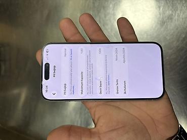 IPhone 15 Pro, 128 GB, White Titanium, Face ID, Simsiz şarj, Zəmanət