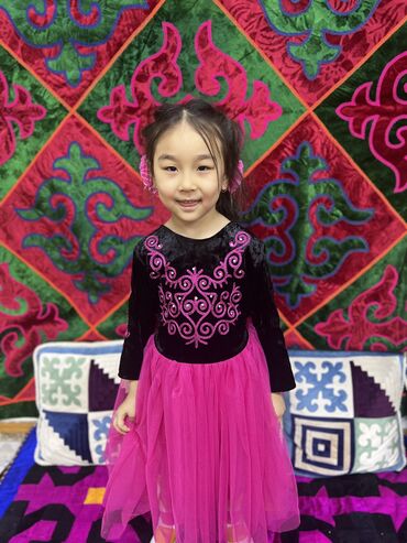 аренда платья: Прокат детских кыргызских национальных платьев от 3 до 7 лет