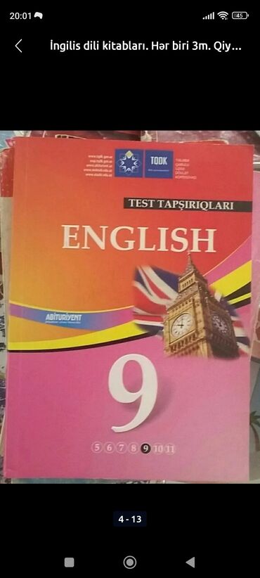 Tədris ədəbiyyatı: İngilis dili kitabları. Ün. Yeni Yasamal
📎10 — 4