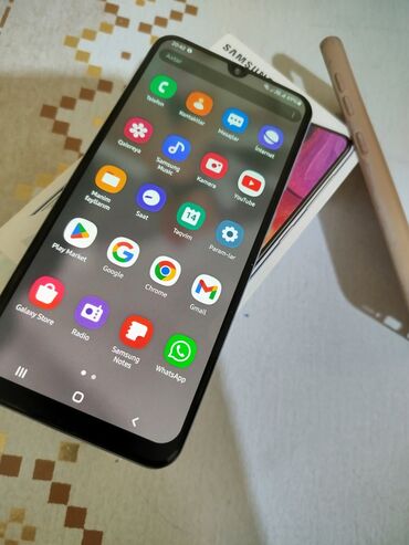 Samsung: Samsung A50s, 128 GB, rəng - Ağ, Sensor, Barmaq izi, İki sim kartlı