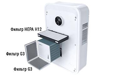 24: Фильтр Hepa H12 для FUNAI FUJI ERW-150 HEPA фильтр медицинского — 2