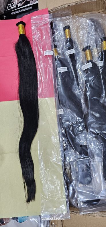 qara sac: Təbii saç təbii saç 70 sma 150 gr. təbii olmasına qaranti verilir