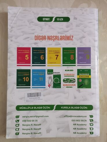 ən yaxşı psixoloji kitablar pdf: Yaxşı vəziyyətdədir çox az işlədilib İngilis dili Nərgiz Nəcəf