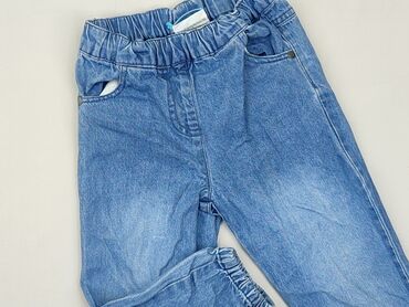 kurtka jeansowa ze ściągaczem: Jeans, Topomini, 1.5-2 years, 92, condition - Good