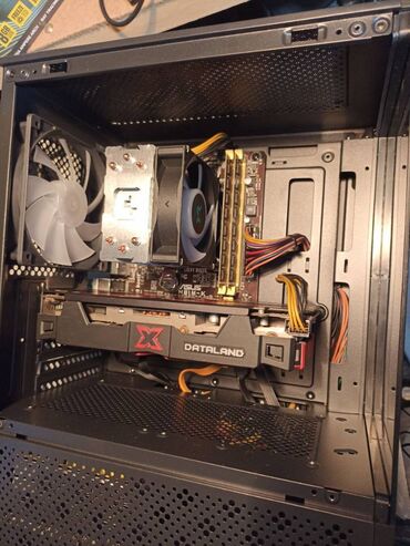 Настольные ПК и рабочие станции: Компьютер, ядер - 4, ОЗУ 16 ГБ, Игровой, Б/у, Intel Core i7, AMD Radeon RX 580, HDD + SSD — 7