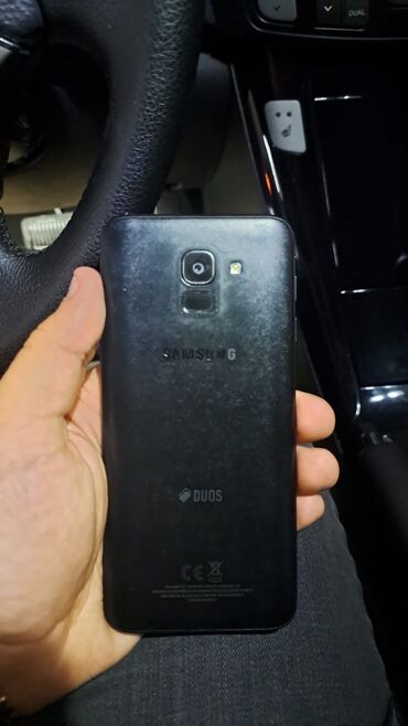 samsung z filip 3: Samsung Galaxy J6 2018, 32 GB, rəng - Qara