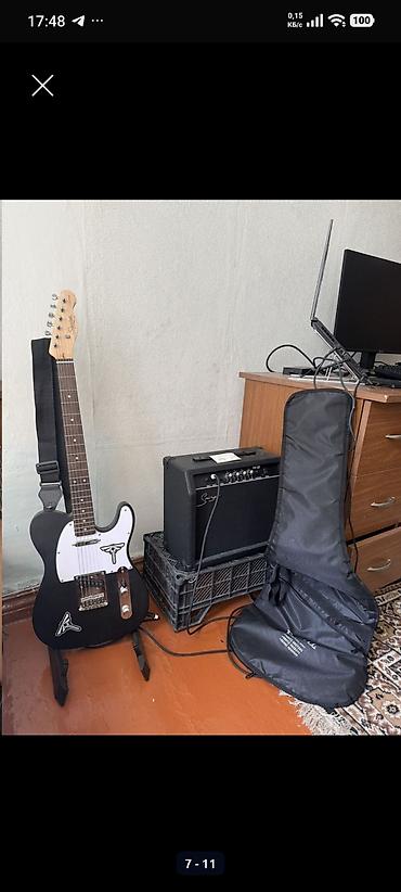 gitara tarnada: Elektron gitara, Fender, 6 sim, Yeni, Ünvandan götürmə — 4