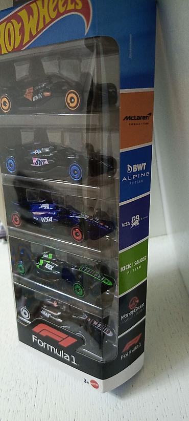 hot wheels formula 1: Hot Wheels 5-li die-cast maşın dəsti 1) Formula 1 2024 dəsti - Rəsmi — 2