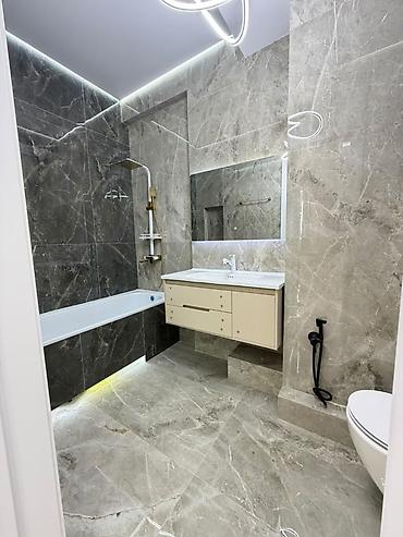 Продажа квартир: 3 комнаты, 90 м², Асанбай мкр Элитка, 11 этаж, Дизайнерский ремонт — 11