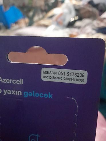 SİM-kartlar: Nömrə: ( 051 ) ( 9178236 ) — 2