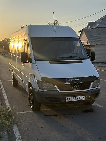 форд транзит автомат: Mercedes-Benz Sprinter, длинная база, высокий крыша. Белый — 2