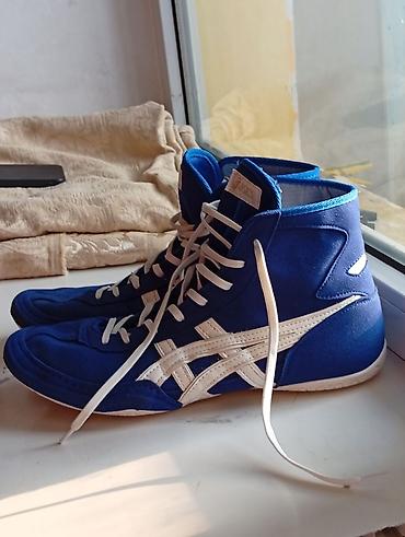 tech flecee: Мужские кроссовки, 42, Asics, Б/у, цвет - Синий — 3