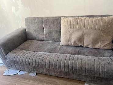 çarpayı divan: Divan-kravat, İşlənmiş, Açılan, Bazasız, Vеlur parça, Çatdırılma yoxdur — 1