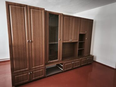 панели на стену: Зал үчүн гарнитур, Колдонулган, Шкаф, ДСП, Өзү алып кетүү