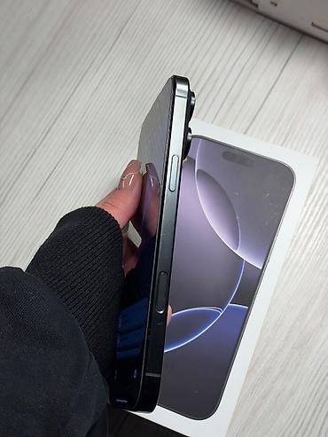 apple wach: IPhone 16 Pro Max, Б/у, 256 ГБ, Black Titanium, Защитное стекло, Чехол, Кабель, 87 % — 2