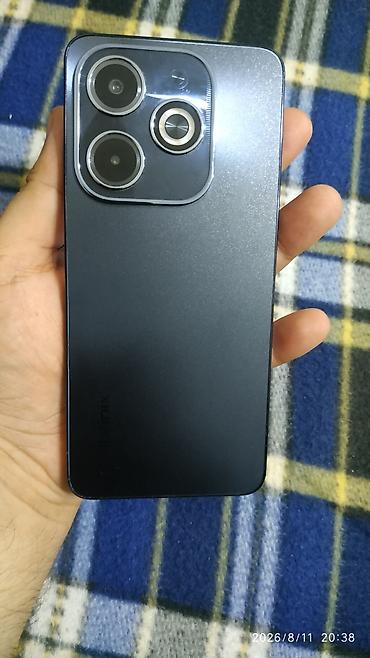 i̇nfinix: Infinix HOT 50i, 128 GB, rəng - Qara, Sensor — 5