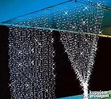 slika sa postoljem: LED Zavese za Dekoraciju 3x3m Vise boja Potpuno nove LED zavese, koje — 8