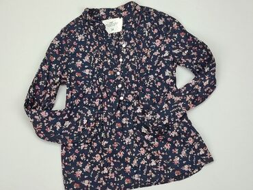 bluzki kwiaty: Bluzka, H&M, 8 lat, 122-128 cm, stan - Dobry