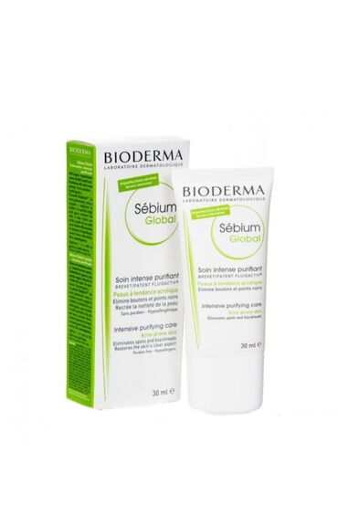 tonal kremler v Azərbaycan | KOSMETIKA: Üz kremi, Bioderma Global, 30 ml. Qutudadır, təzədir. Mağazalarda 35