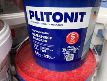 клей для кафеля: Гидроизоляция Plitonit Standard в синем ведре объемом 4,5 кг