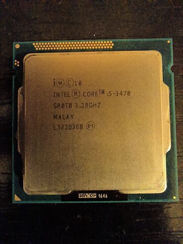 Процессоры: Процессор Intel Core i5 3470, 3-4 ГГц, 4 ядер, Б/у