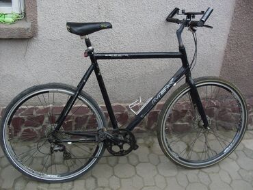 рама хвз: Продаю: Велосипед 21 рама алюминиевая из Италии Н-63, Шины Швалбе из
