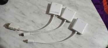 адаптер макбук: Продаю 3 штуки конвертера переходников, для вывода изображения. все 3