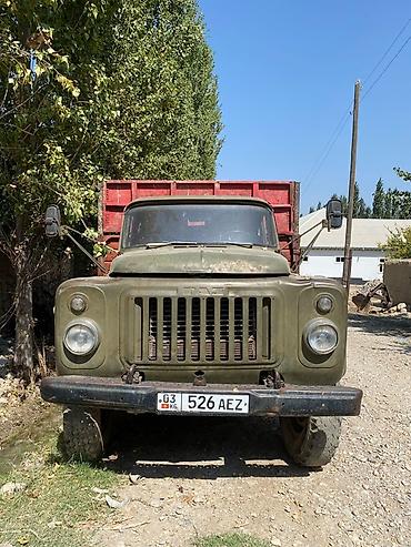 Грузовой автомобиль ГАЗ‑53, бортовой самосвальный кузов. Основные