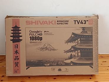 jvc televizor: Yeni Televizor Shivaki LED ekran 43" FHD (1920x1080), Ünvandan götürmə, Ödənişli çatdırılma — 2