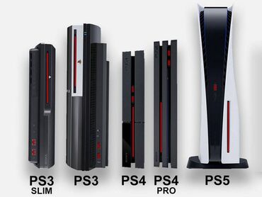 PS3 (Sony PlayStation 3): Bazarda en yuksek qiymetle aliriq!!!
Ps3-4-5