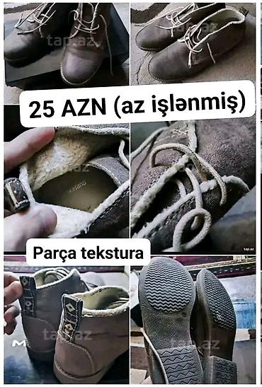 Botinkalar: Məhsul: İsti astarlı kişi ayaqqabısı (boots tipli) -41 ölçü - — 1
