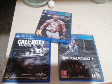 Sony PlayStation: Пс4 диски мортл юфс 2 за 1500 сом