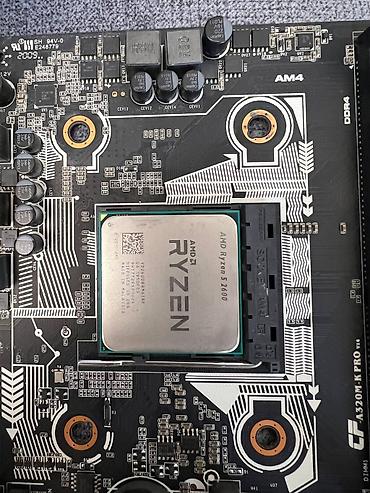 ryzen 3 3200g: Материнская плата CF A320M K PRO V1 + процессор AMD Ryzen 5 2600 — 2