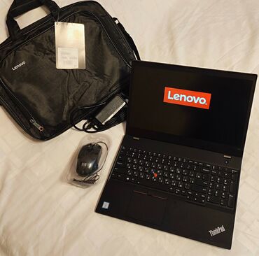 сумка для компьютера: Ноутбук, Lenovo, Intel Core i5, 15.6 ", Б/у, Для работы, учебы, память SSD