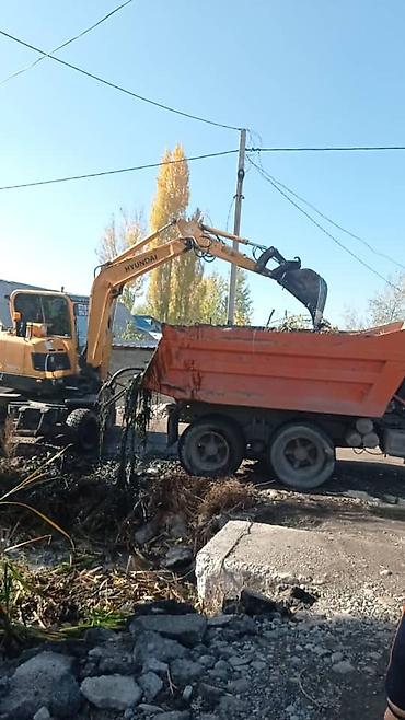 Көмүр, кум, шагыл, кара топурак жеткирүү, ылгоо