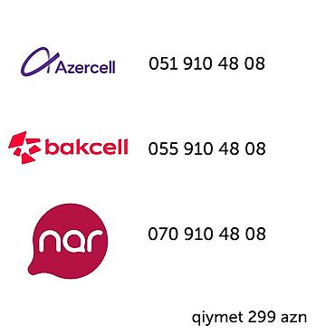 azeri nomreler: Xüsusi mobil nömrələr paketi - Operatorlar: Azercell, Bakcell, Nar - — 1