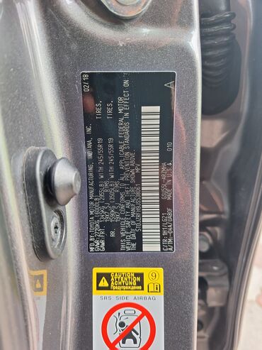 Toyota: Toyota Highlander: 2018 г., 3.5 л, Автомат, Бензин, Кроссовер — 10