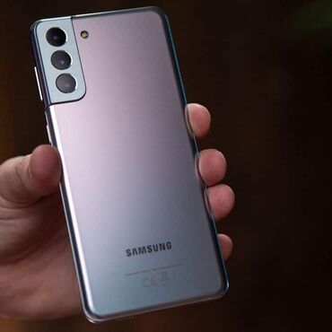 Samsung: Samsung Galaxy S21 Plus, 128 GB, Barmaq izi, Face ID