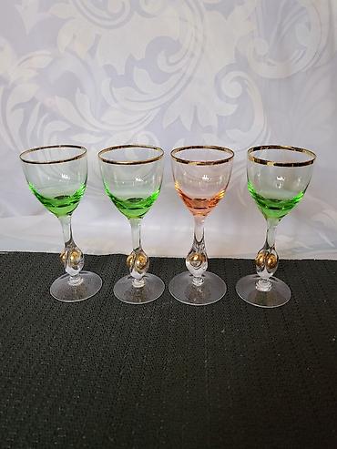 Casice Bohemija,kristal,rucni rad 1950g +,za zestoko pice. Casice za na lalafo.rs — 8 Casice Bohemija,kristal,rucni rad 1950g +,za zestoko pice. Casice za — 8